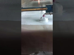 Linha de produção de espuma contínua automática horizontal