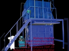 Linha de reciclagem da caldeira de refinação de espuma da produção de espuma de refinação da máquina de blocos de PU