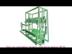 Conveniente cilindro espuma máquina de perfuração de buracos espuma máquina de perfuração de buracos