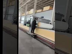 TDPA-2150 máquina de corte de movimento de trilhos horizontais de blocos de espuma longos