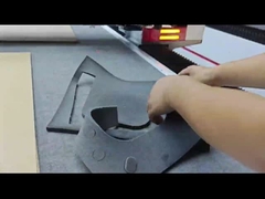 Máquina de corte de perfil faca vertical arquivo CAD direito rápido primeira vez cortando bem