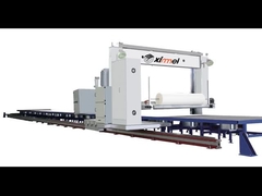 Siemens controle eletrônico C517 PU longa máquina de corte de espuma cabeça equipamento de descascagem com linear Moti