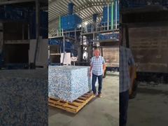 Linha de produção vertical contínua de espuma PU TDP 1500
