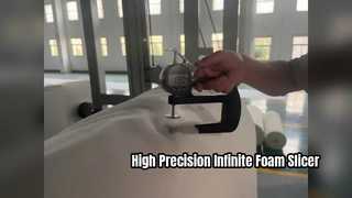 Máquina de corte horizontal com laço de espuma longo infinito C818A