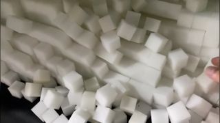 Solução de reciclagem de espuma para máquina de trituração de esponja resistente