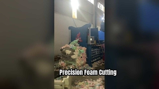 Precisão vertical da faca da faixa da máquina de corte da espuma