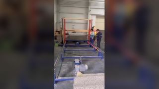 Máquina de divisão horizontal TDA-1650/2150, cortador de esponja duro e rebond 1 ~ 100 mm