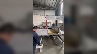 Cortador vertical da tira do bloco da espuma do plutônio da máquina de corte 2.38kw da espuma TDC-4 para o algodão da pérola de epe & multi-m
