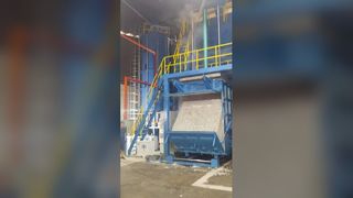 C619 15T Rebond Block Foaming Machine 33.5kW 15m³ Tanque 4 blocos/h para reciclagem de resíduos de espuma PU