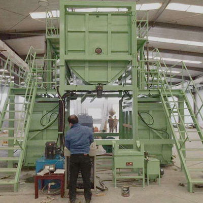 Volume de agitação 15m3 Máquina de espuma reforçada Capacidade 40r/m Máquina de reciclagem de espuma de plástico