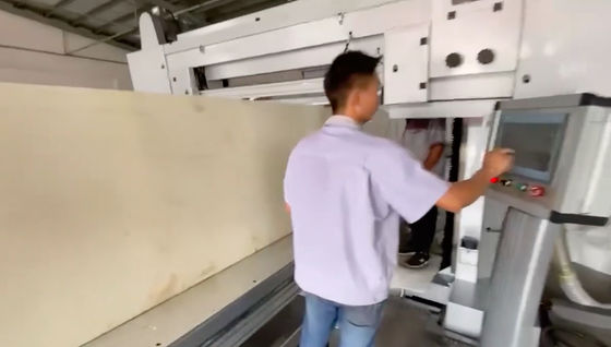 Máquina automática de corte plano de espuma TDBW-2100