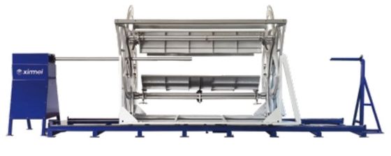 Perfurando o buraco redondo e inserindo o eixo de uma vez automaticamente para máquina de limpeza de espuma