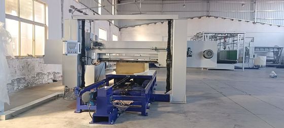 Esponja Máquina de espuma de derramamento horizontal Cortador de blocos Spilter Alta precisão de precisão