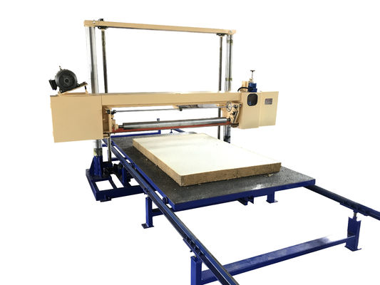 Máquina de corte de espuma de alta velocidade de espuma de bloco de esponja horizontal