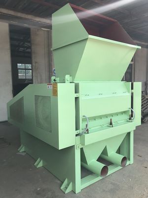 Reciclagem de resíduos Triturar máquina trituradora de eixo único para esponja de espuma