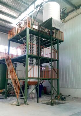 Linha de Produção Contínua de Espuma de PU Vertical Cilindro Esponja Densidade 8~50kg/m³ TDP-1500